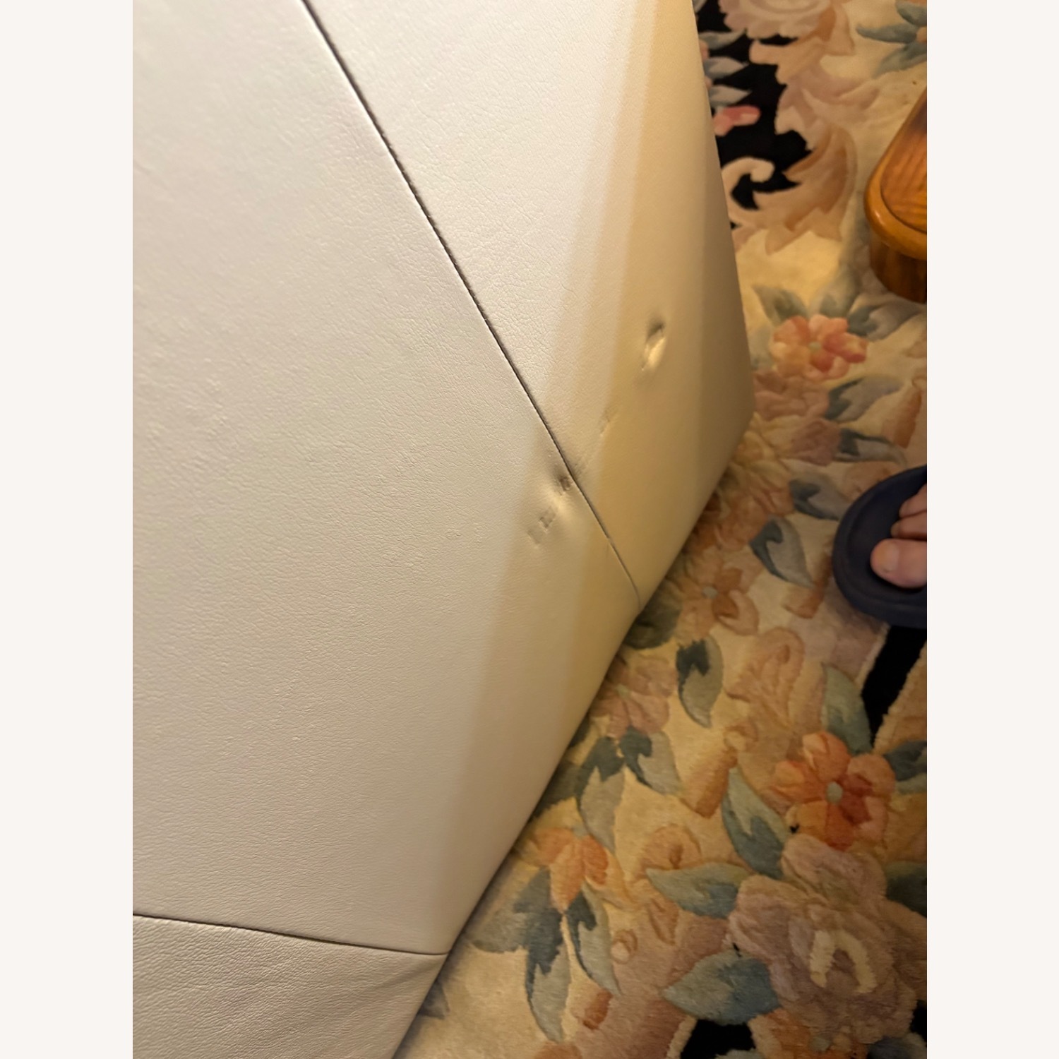 Vintage/Antique Finds White 3+ Seater Sofa - image-2