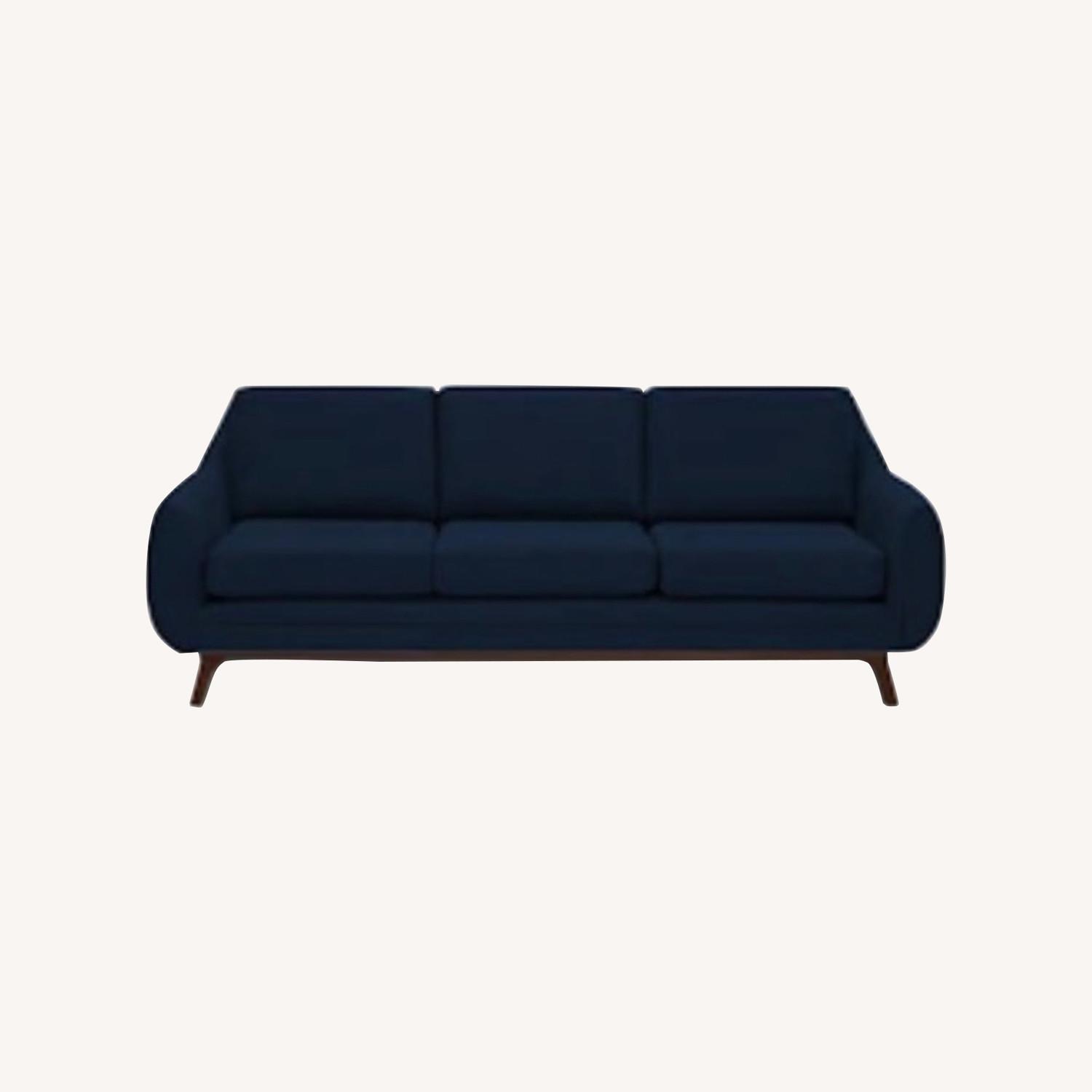 Joybird Custom Calhoun Cobalt Blue Sofa - image-0