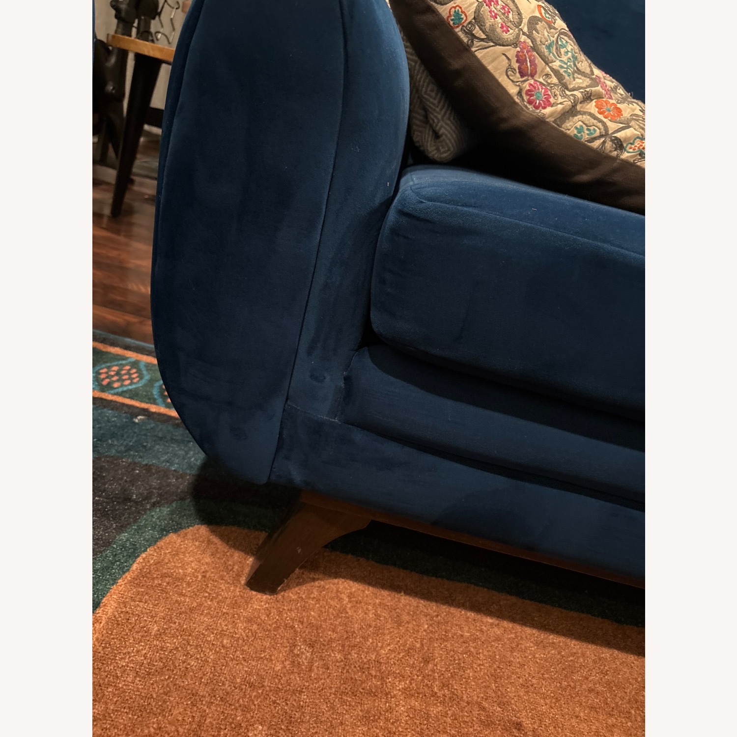 Joybird Custom Calhoun Cobalt Blue Sofa - image-5