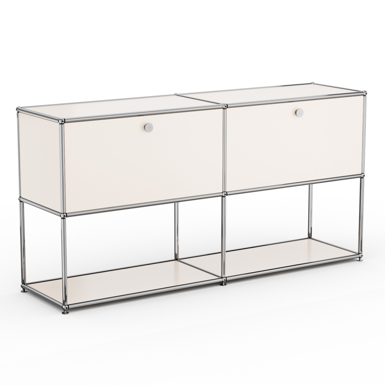 White Metal Sideboard - image-5