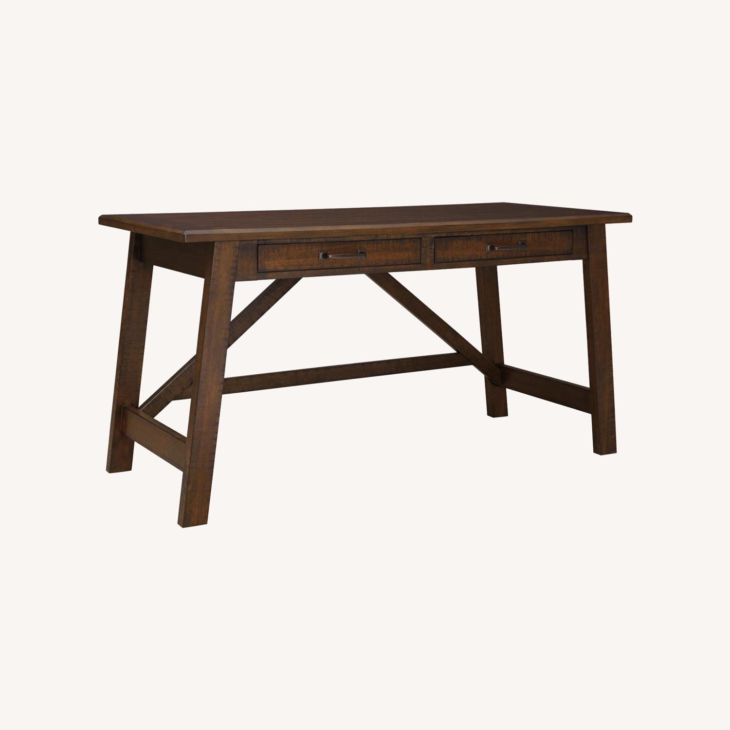 Ashley Furniture Baldridge Dark Brown Desk - image-0