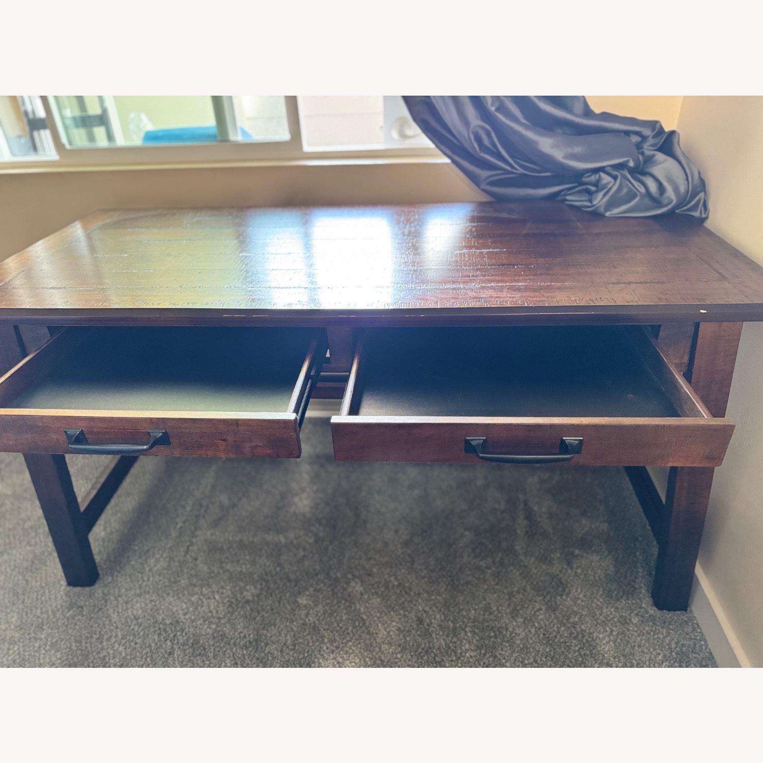 Ashley Furniture Baldridge Dark Brown Desk - image-3