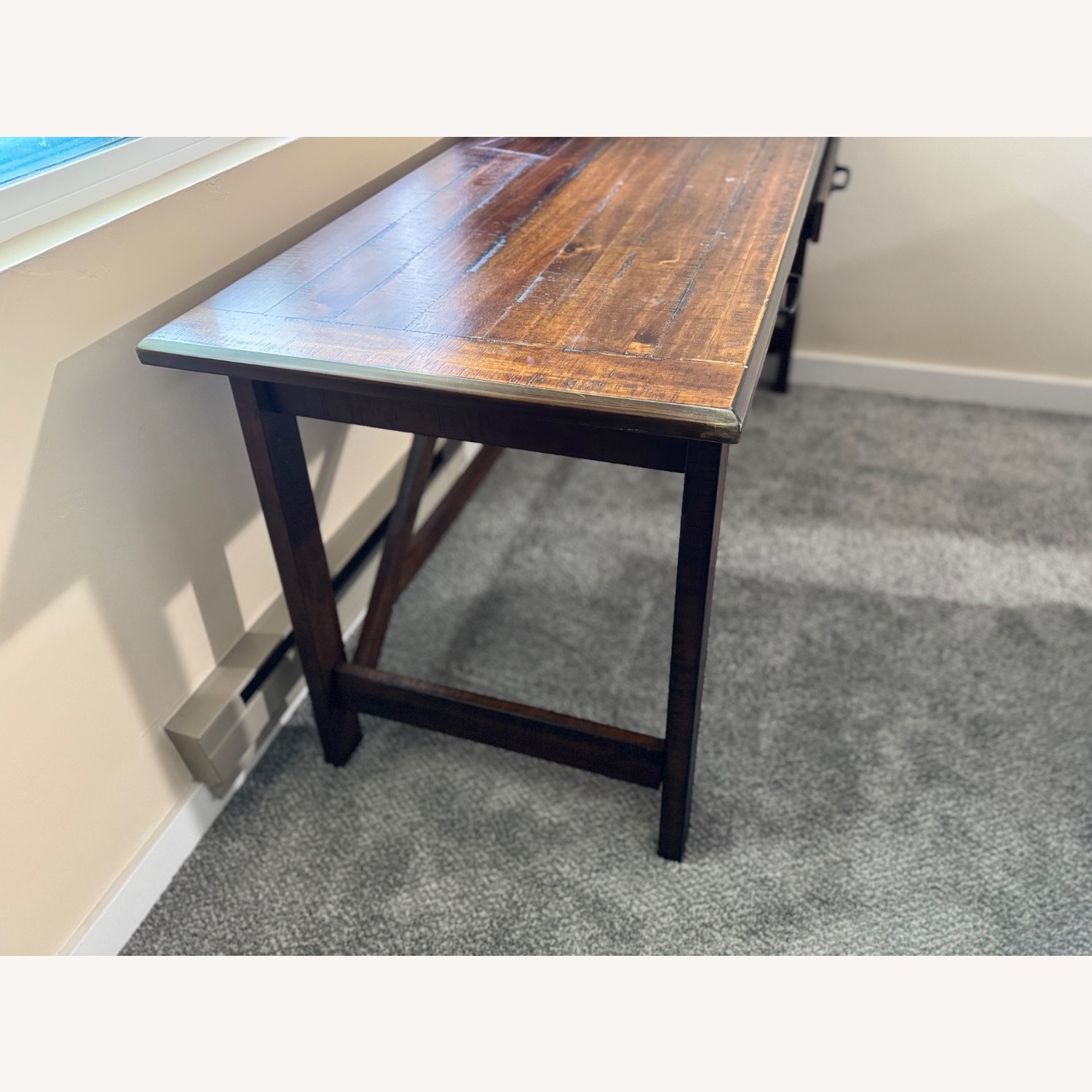 Ashley Furniture Baldridge Dark Brown Desk - image-2