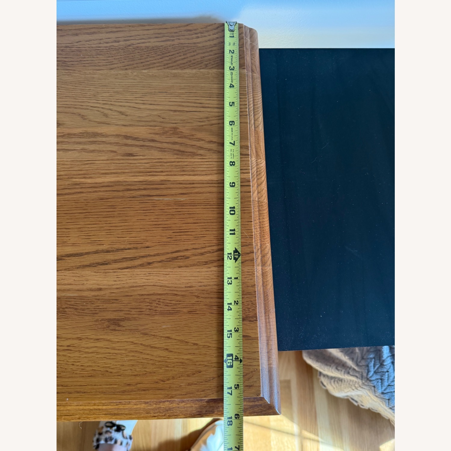 Cochrane Oak Buffet Server – Vintage, Made in USA - image-11