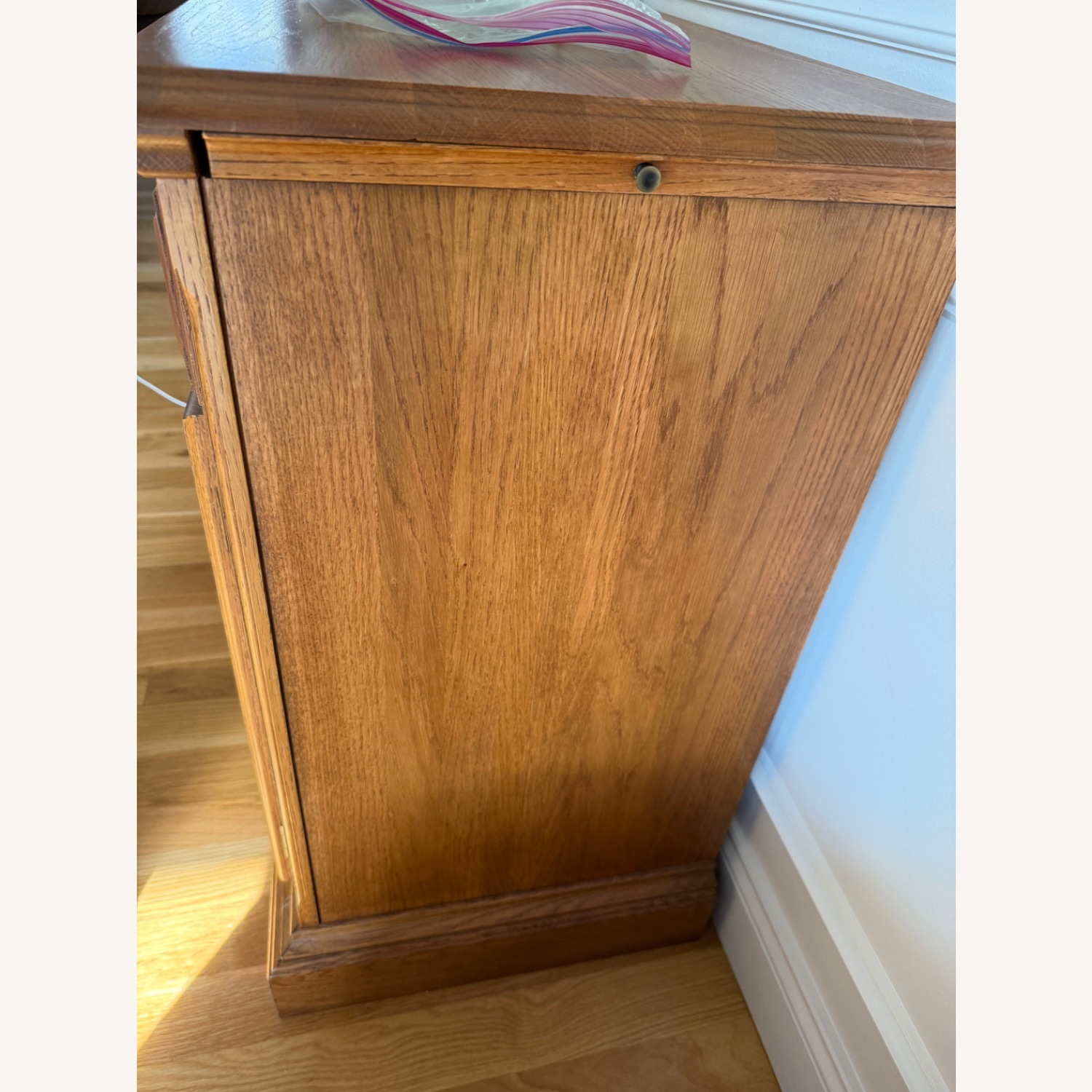 Cochrane Oak Buffet Server – Vintage, Made in USA - image-7