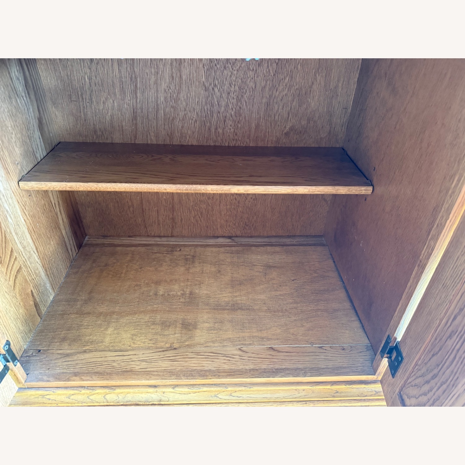 Cochrane Oak Buffet Server – Vintage, Made in USA - image-3