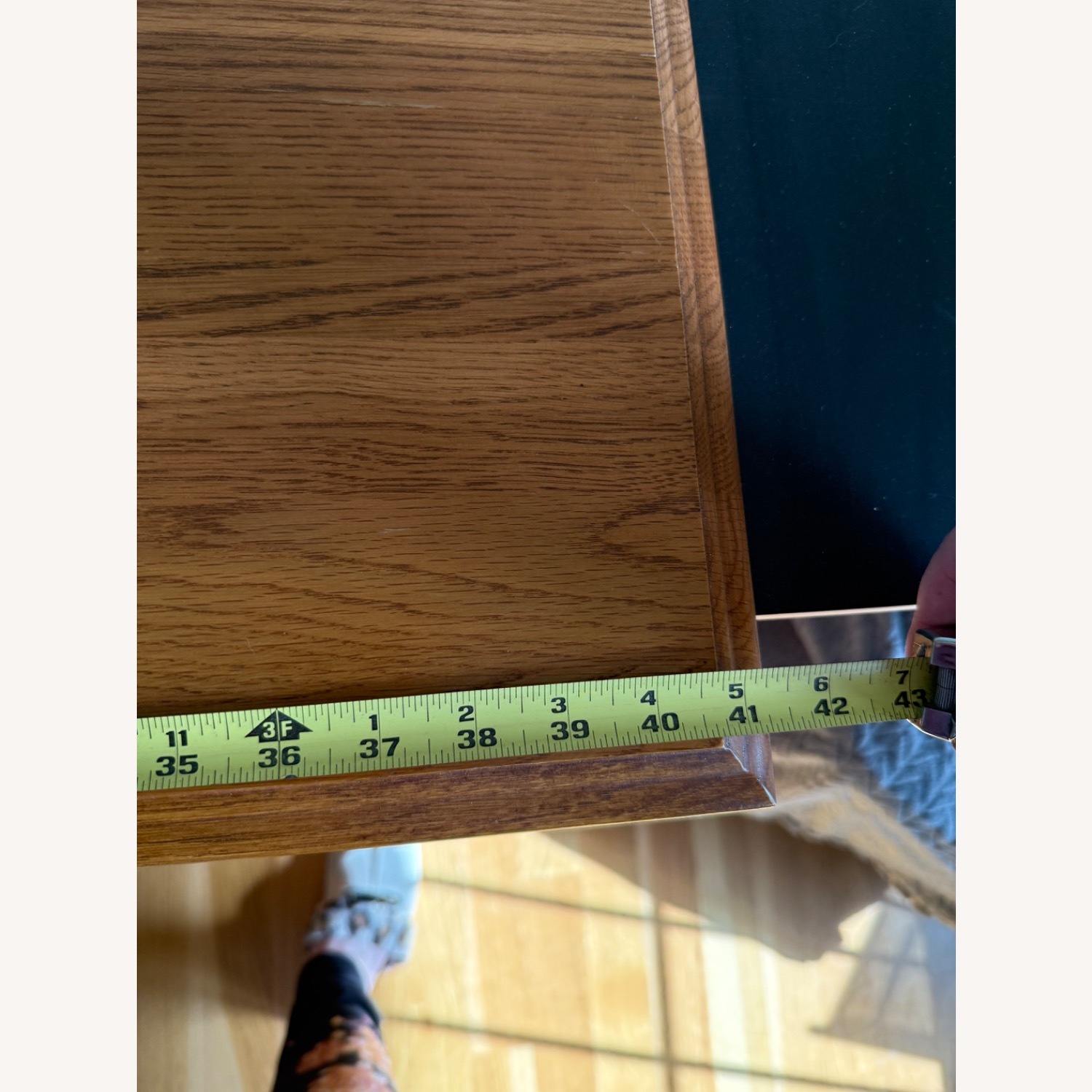 Cochrane Oak Buffet Server – Vintage, Made in USA - image-10