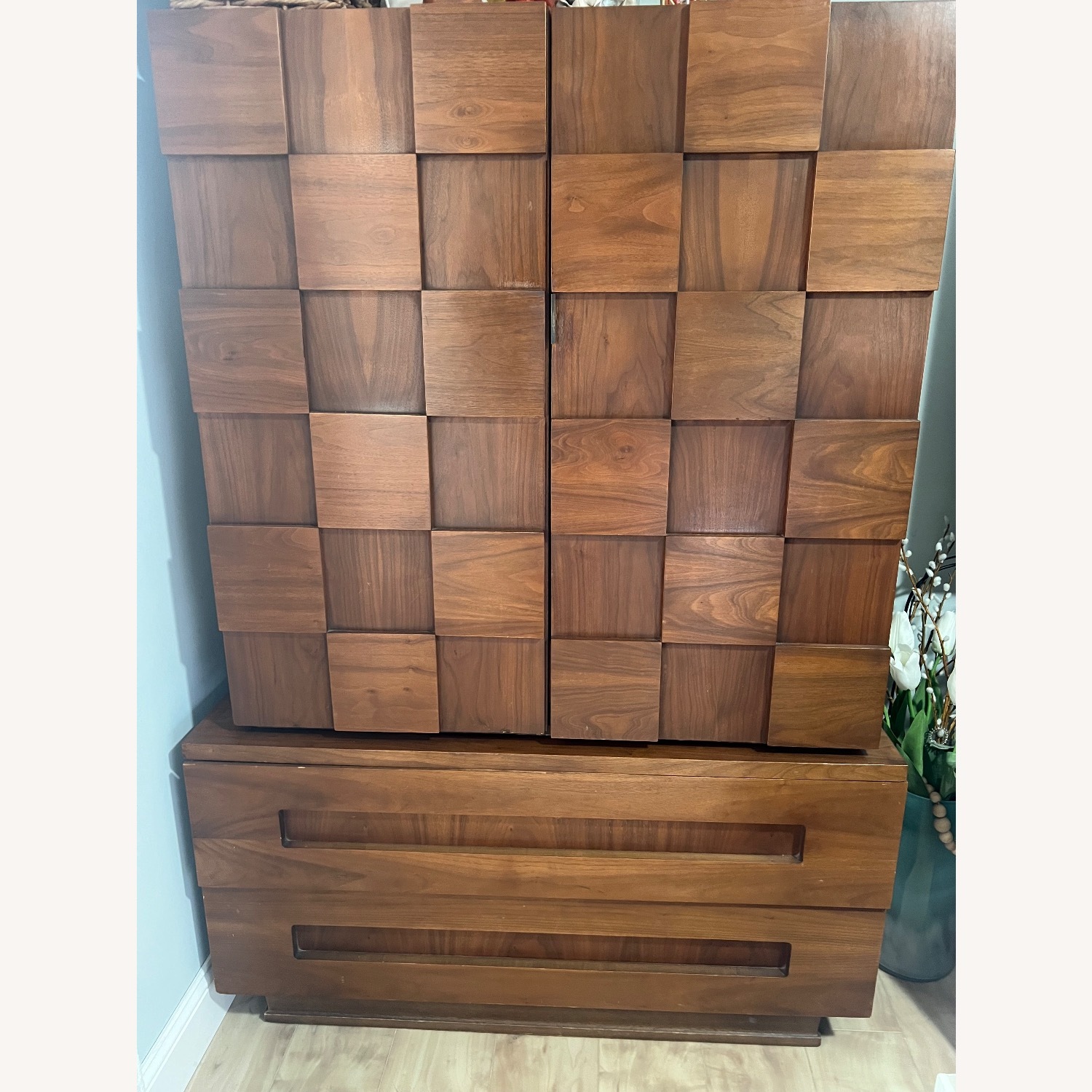 Young MCM Brutalist Armoire - image-0