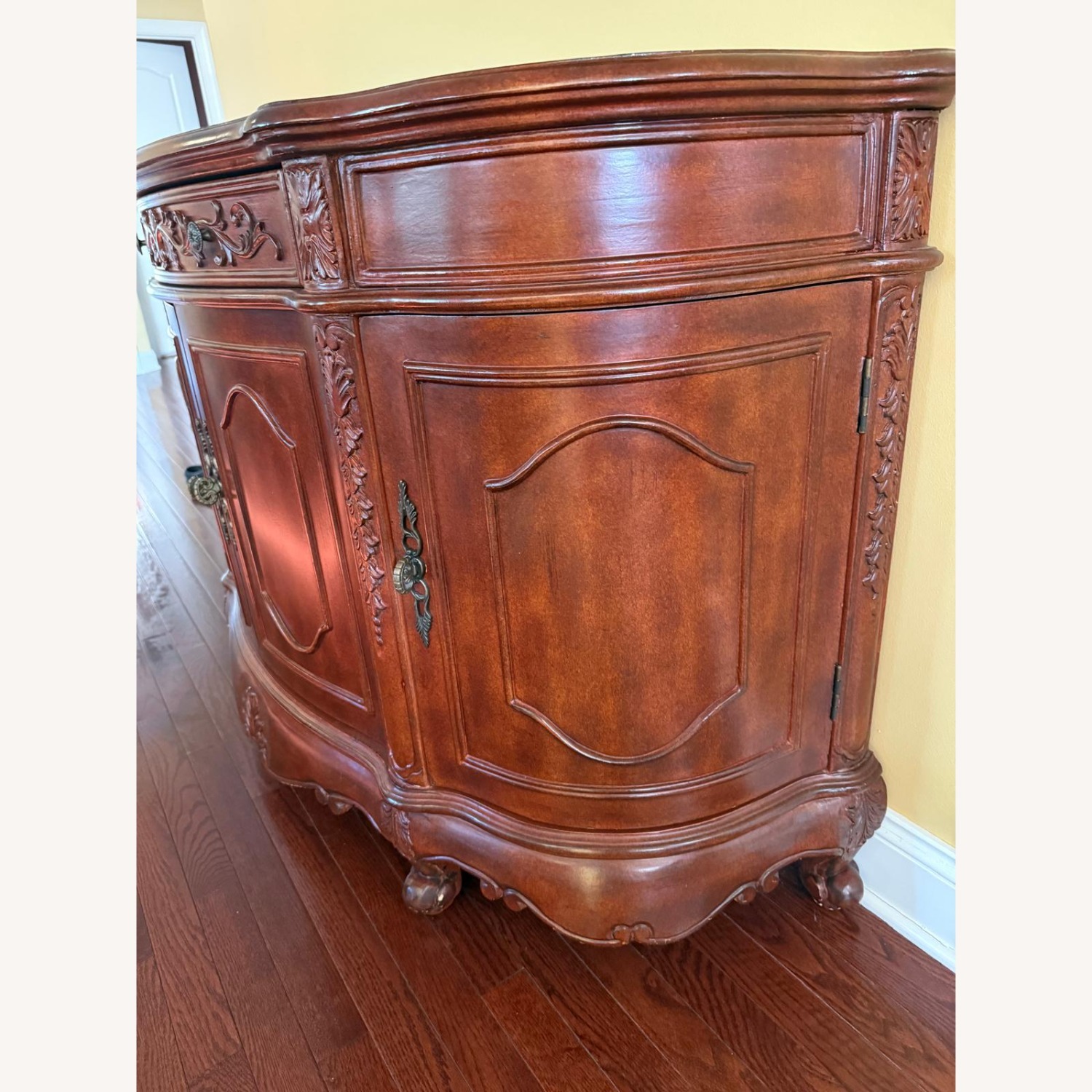 Red Wood Sideboard - image-2