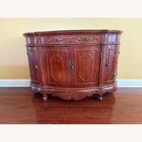 Red Wood Sideboard
