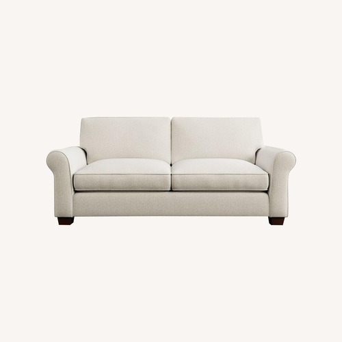 Used Pottery Barn Natural Fabric 2 Seater Sofa for sale on AptDeco