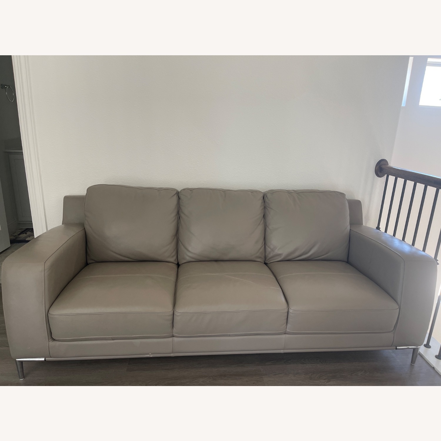 Vintage/Antique Finds Dark Gray 2 Piece Sectional - image-1