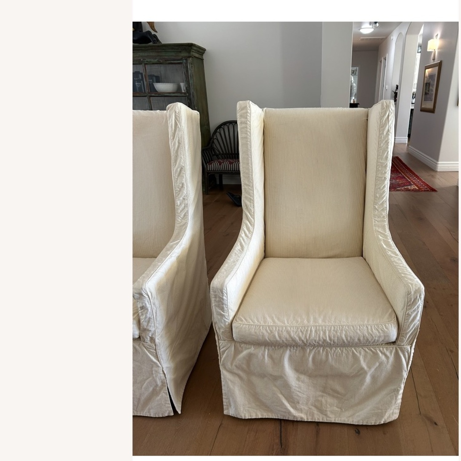 Lee Industry Slipcovered Dining Chairs - image-5