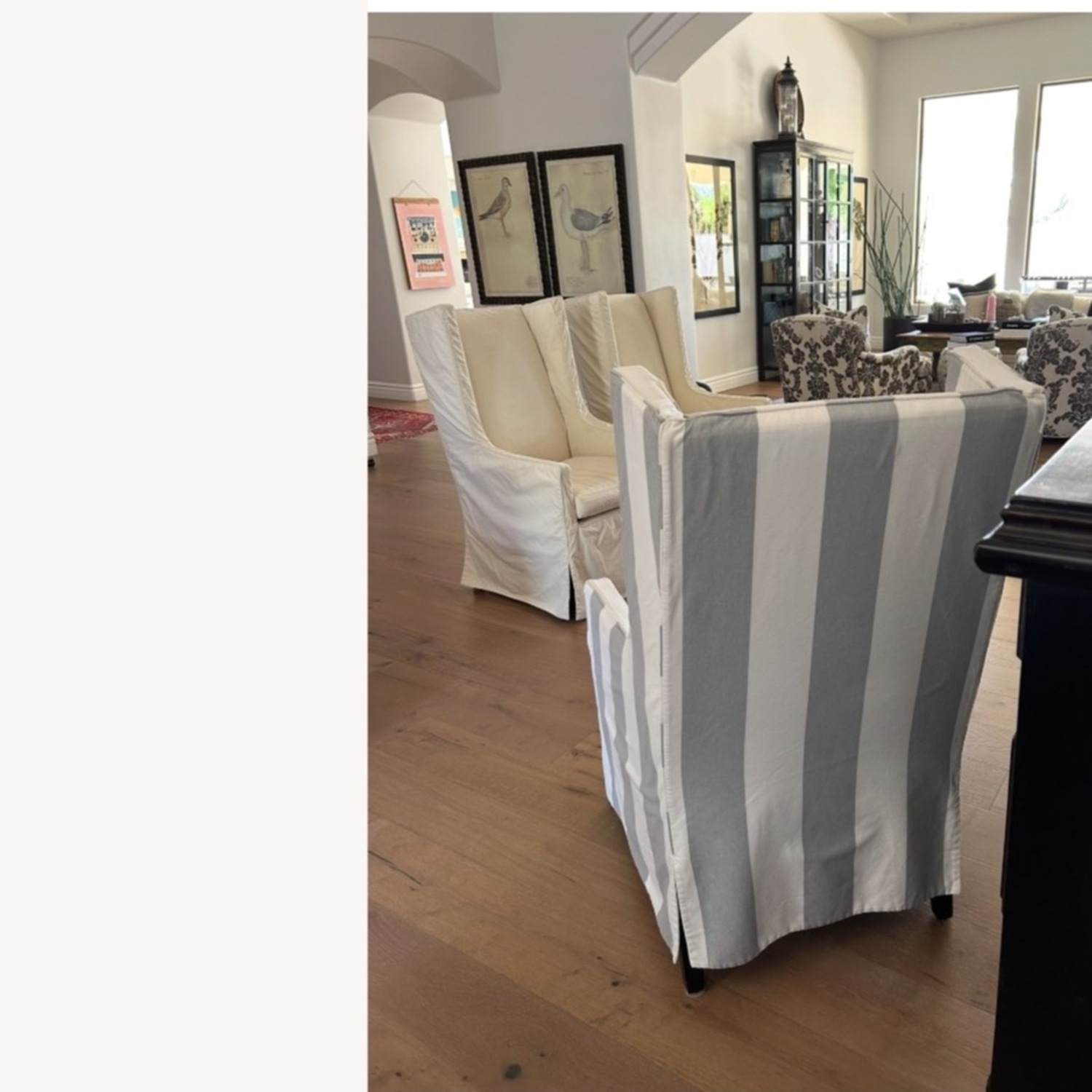 Lee Industry Slipcovered Dining Chairs - image-1