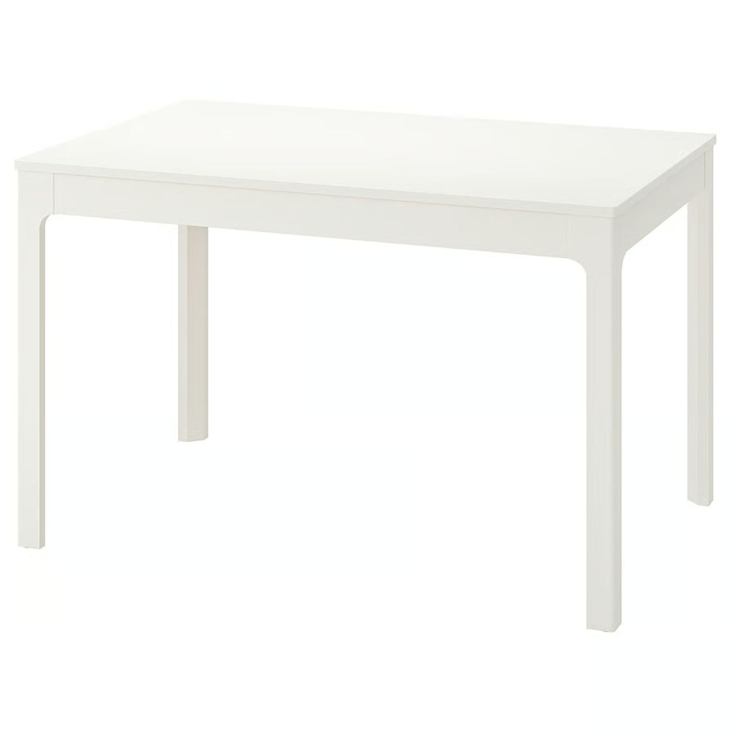 IKEA EKEDALEN White Wood Dining Table - image-0