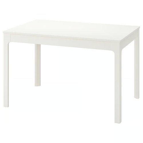 Used IKEA EKEDALEN White Wood Dining Table for sale on AptDeco