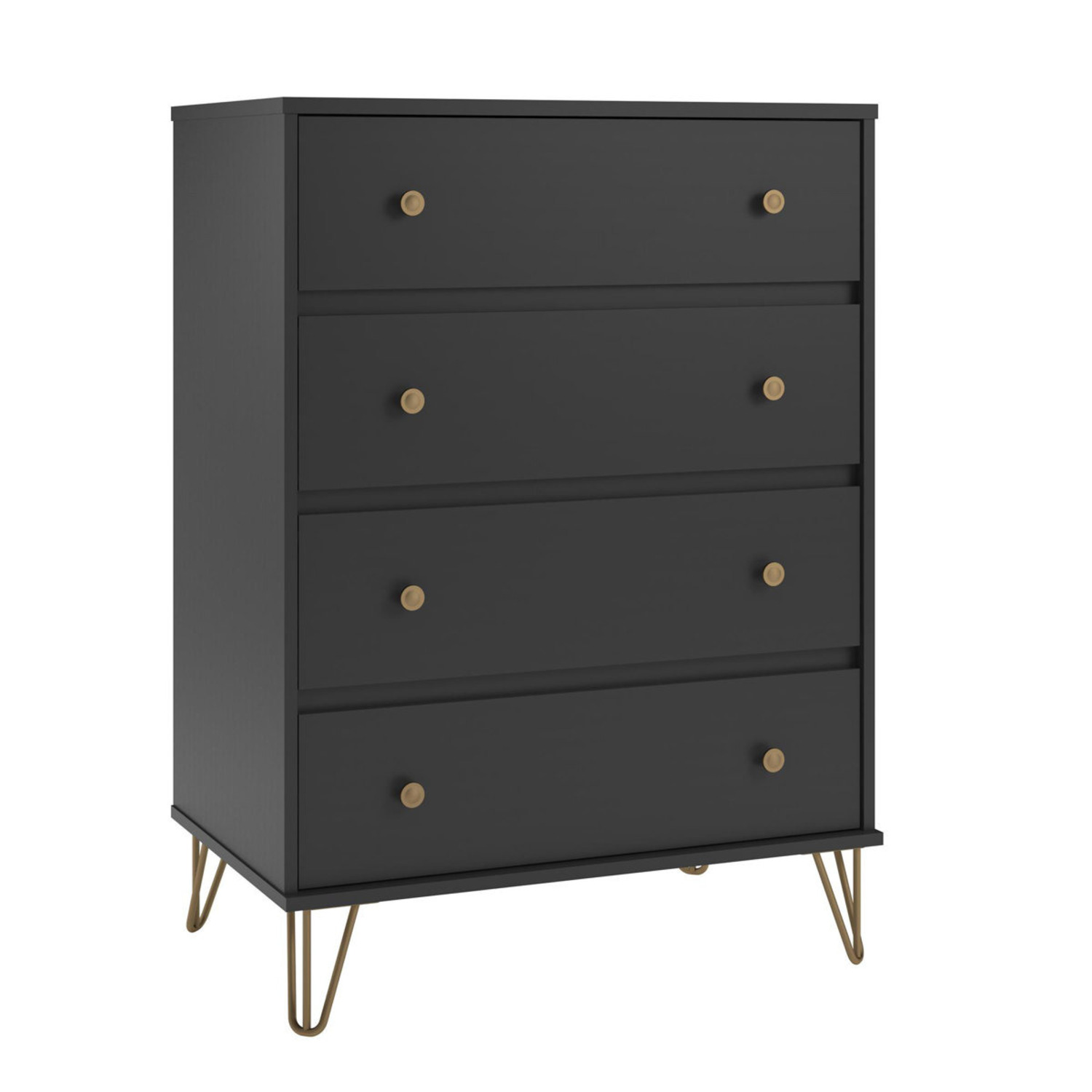 Novogratz Owen Black Wood Dresser - image-2