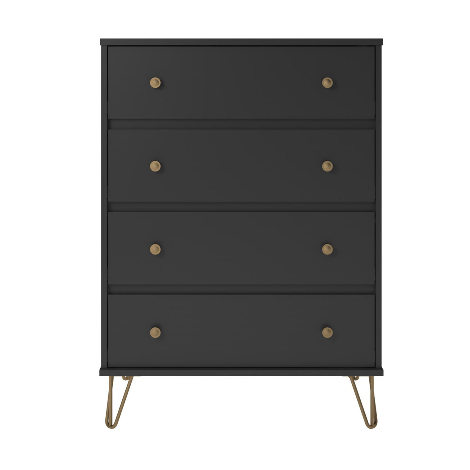 Novogratz Owen Black Wood Dresser - image-3