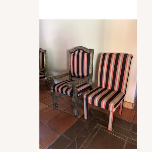 Used Custom Upholstered Dining Chairs for sale on AptDeco