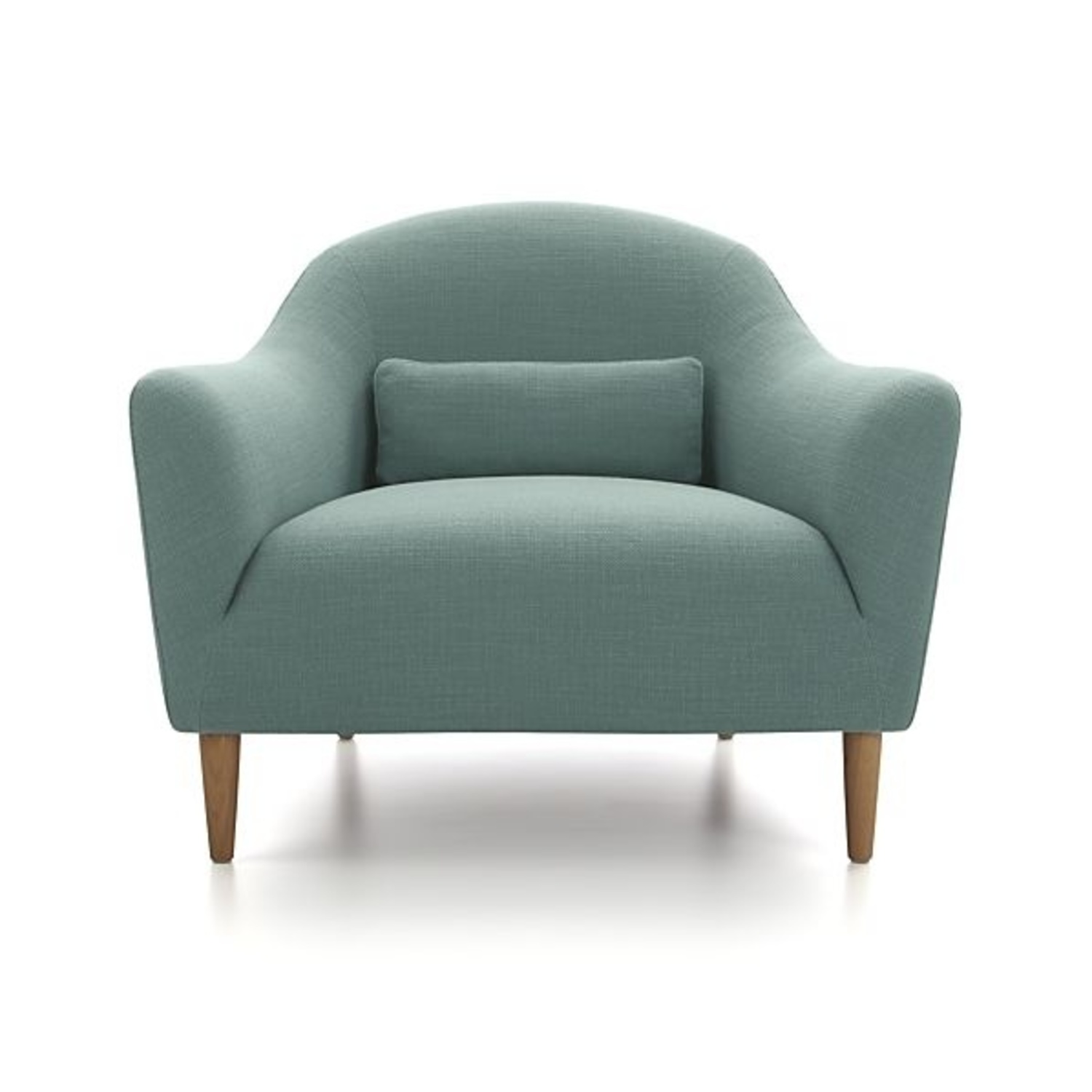 Crate & Barrel Pennie Arm Chair- Gray - image-10