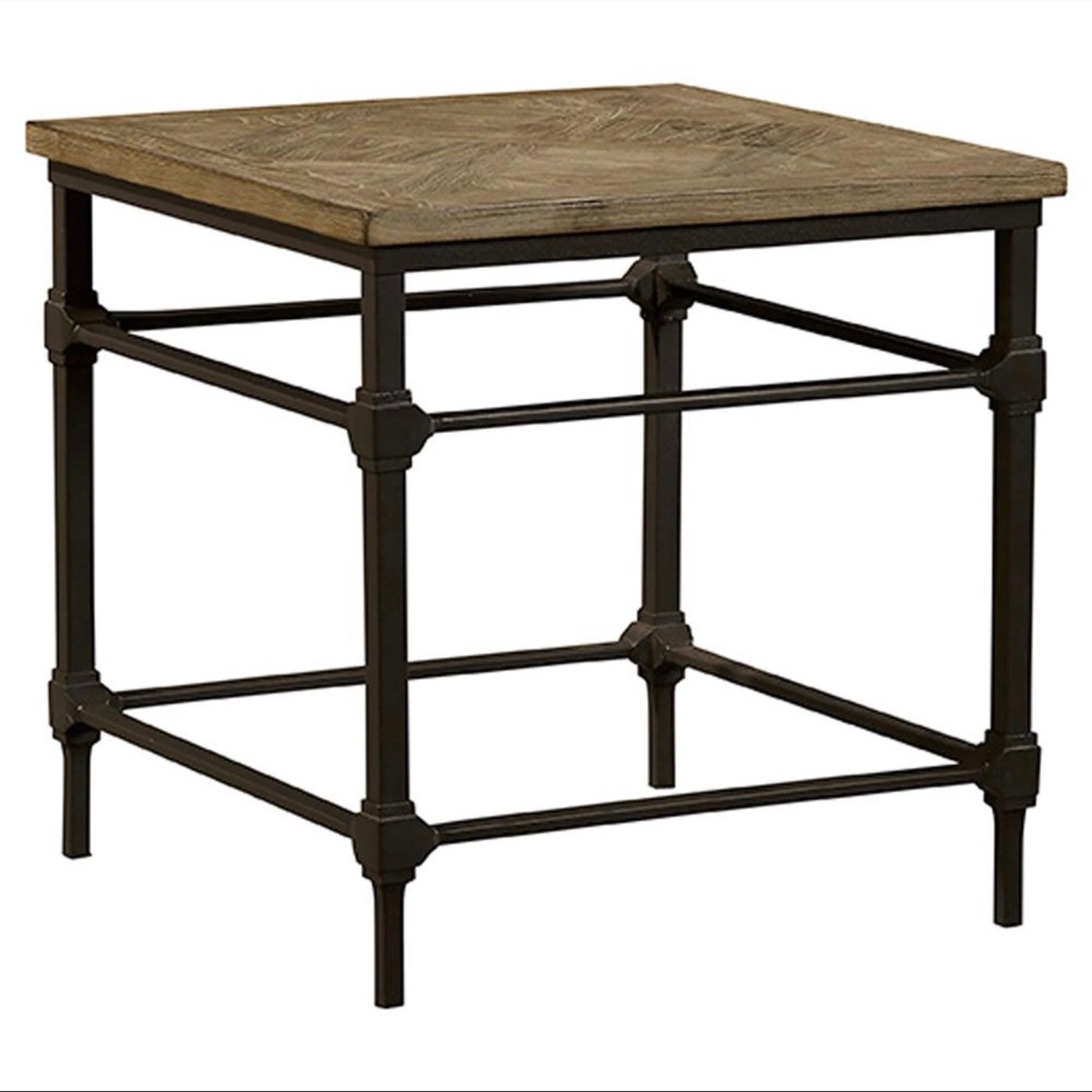 Pottery Barn Light Brown Wood Side Tables - image-4