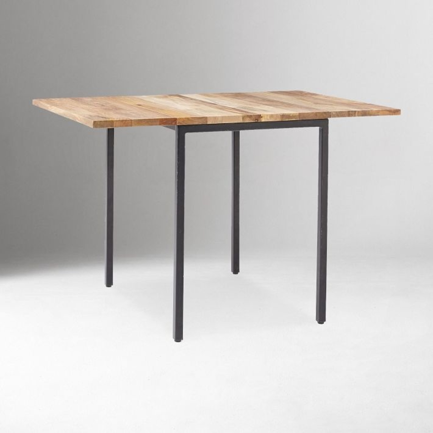 West Elm Box Frame Drop Leaf Extendable Table (24"–48") - image-4
