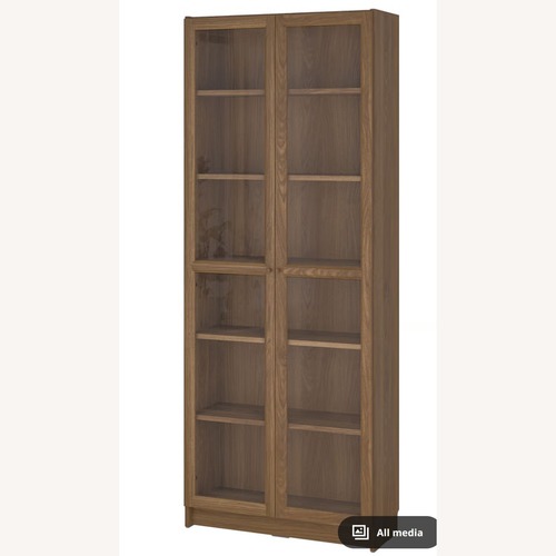 Used IKEA Billy Brown Walnut Bookcase for sale on AptDeco