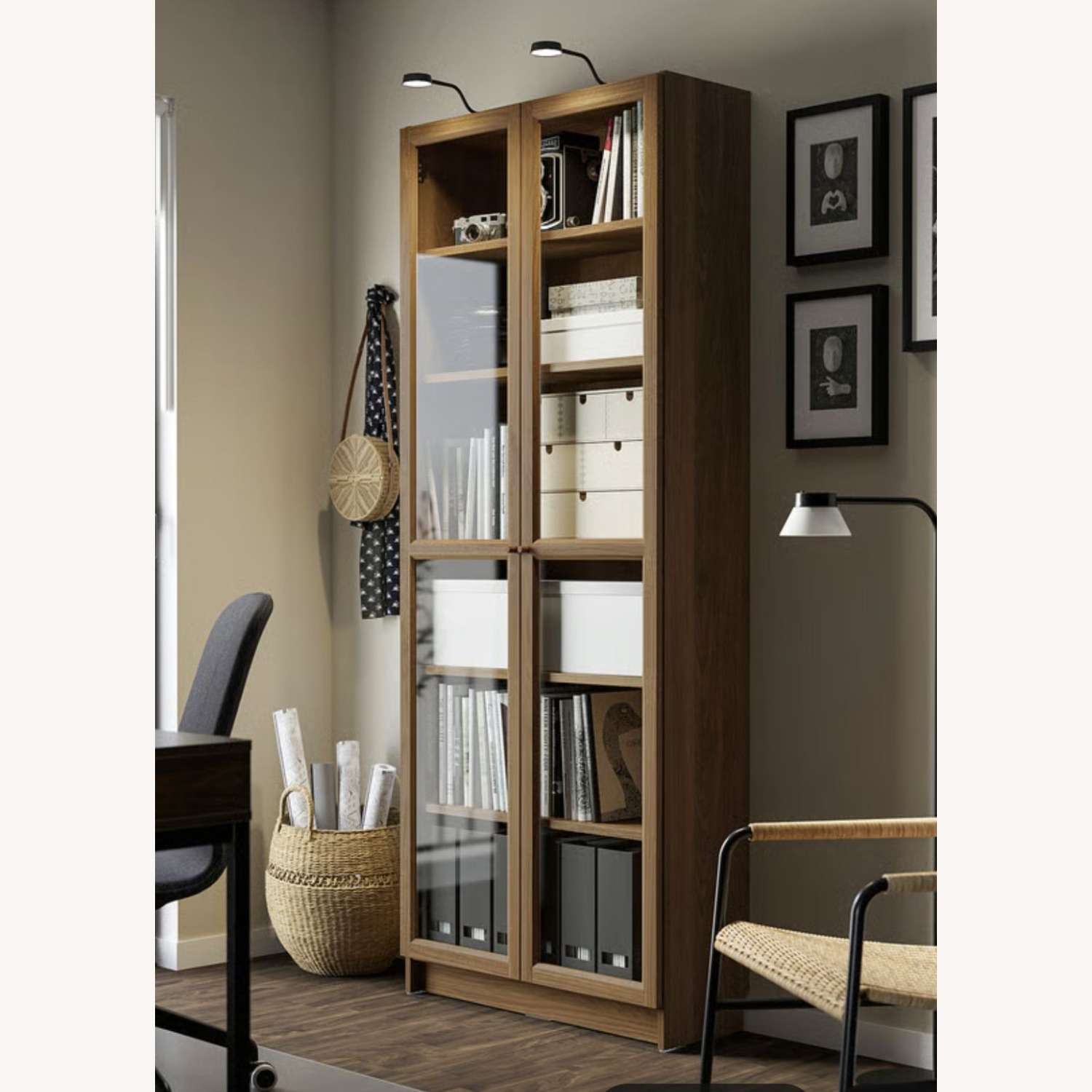 IKEA Billy Brown Walnut Bookcase - image-3