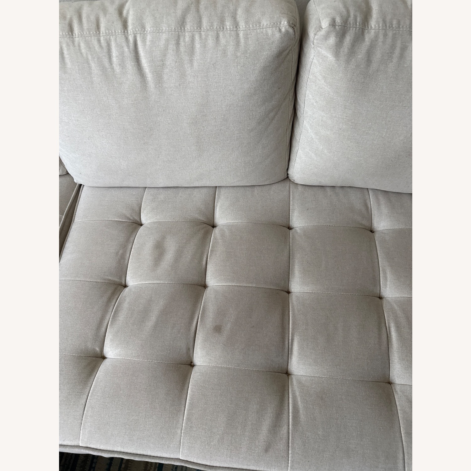 AllModern Natural Fabric 2 Piece Sectional - image-4