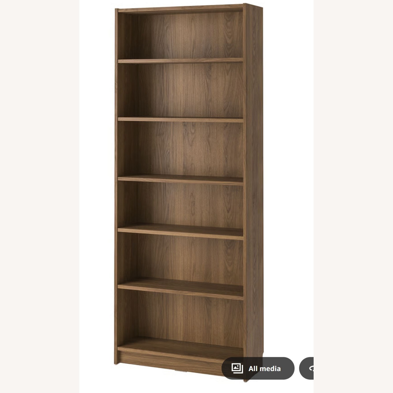 IKEA Billy  Bookcase in Brown Walnut Color - image-1
