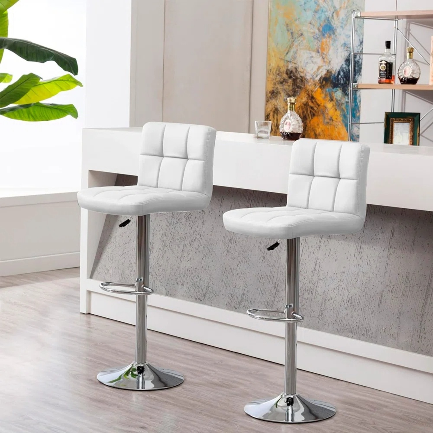 Wayfair Orren Ellis Natural Stools - image-5