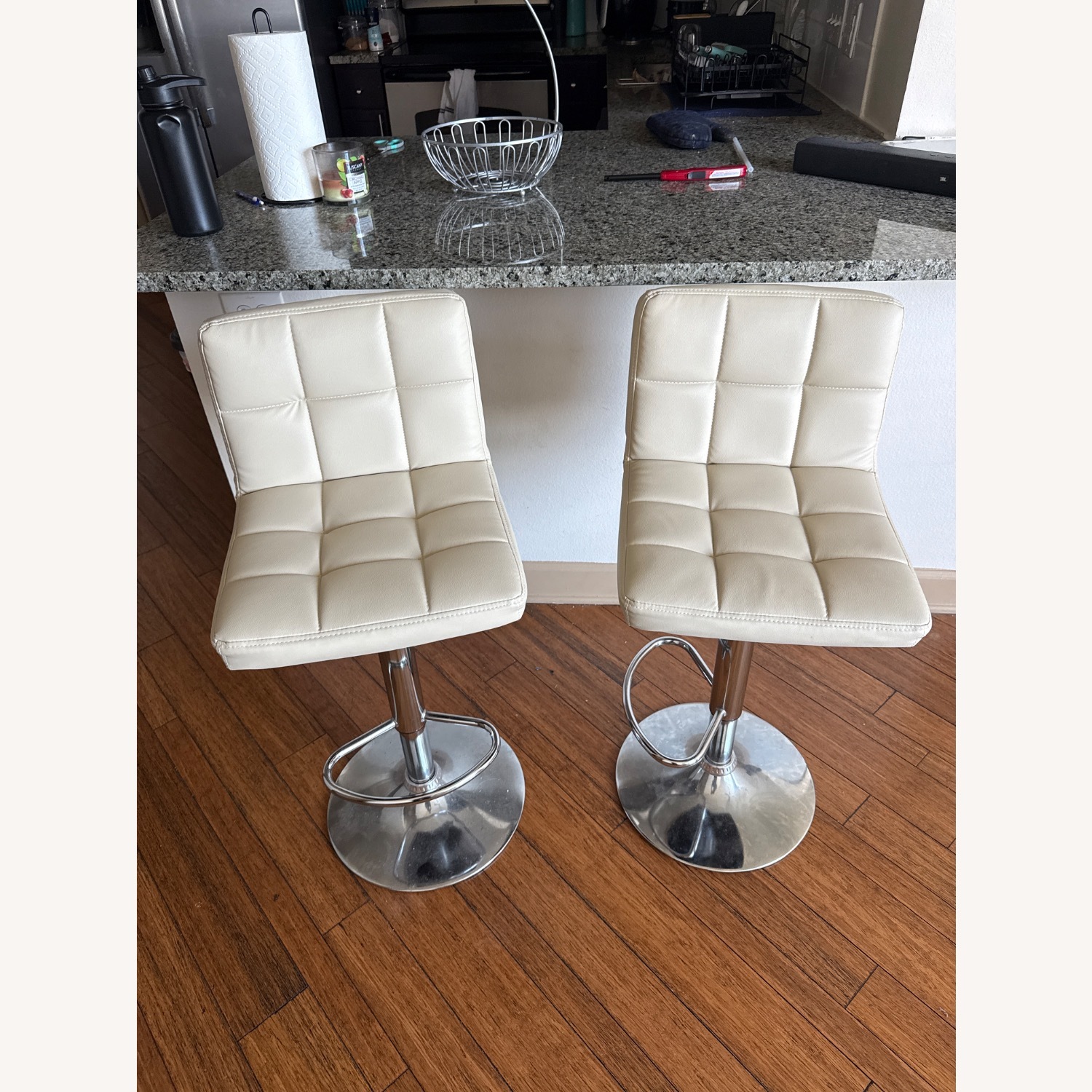 Wayfair Orren Ellis Natural Stools - image-1