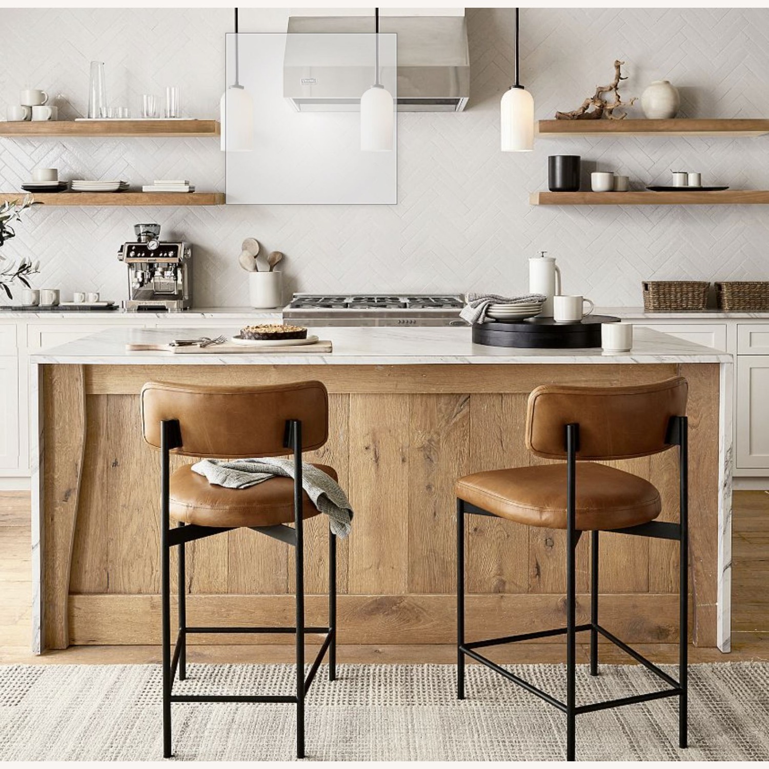 Pottery Barn Stools - image-2