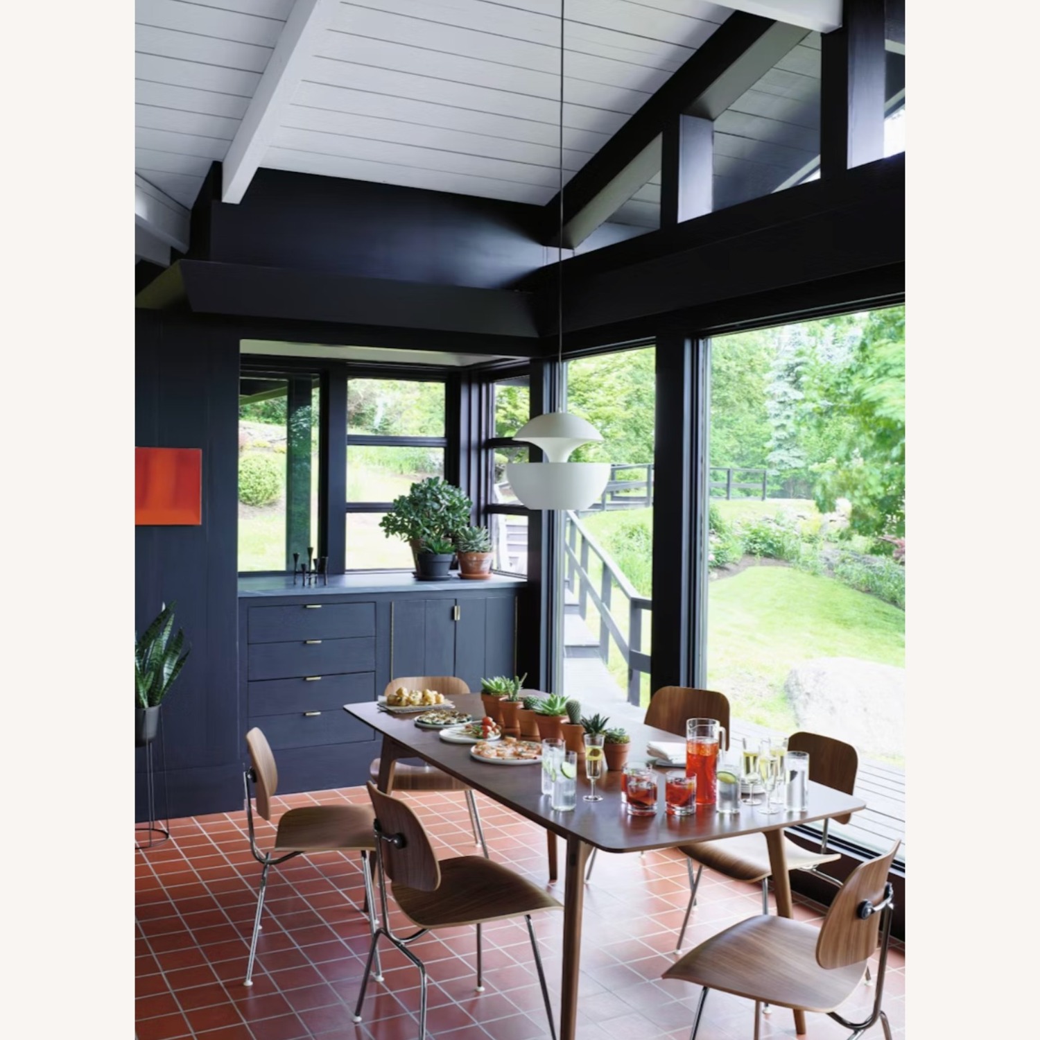 Eames Office Natural Wood Dining Chairs - image-5