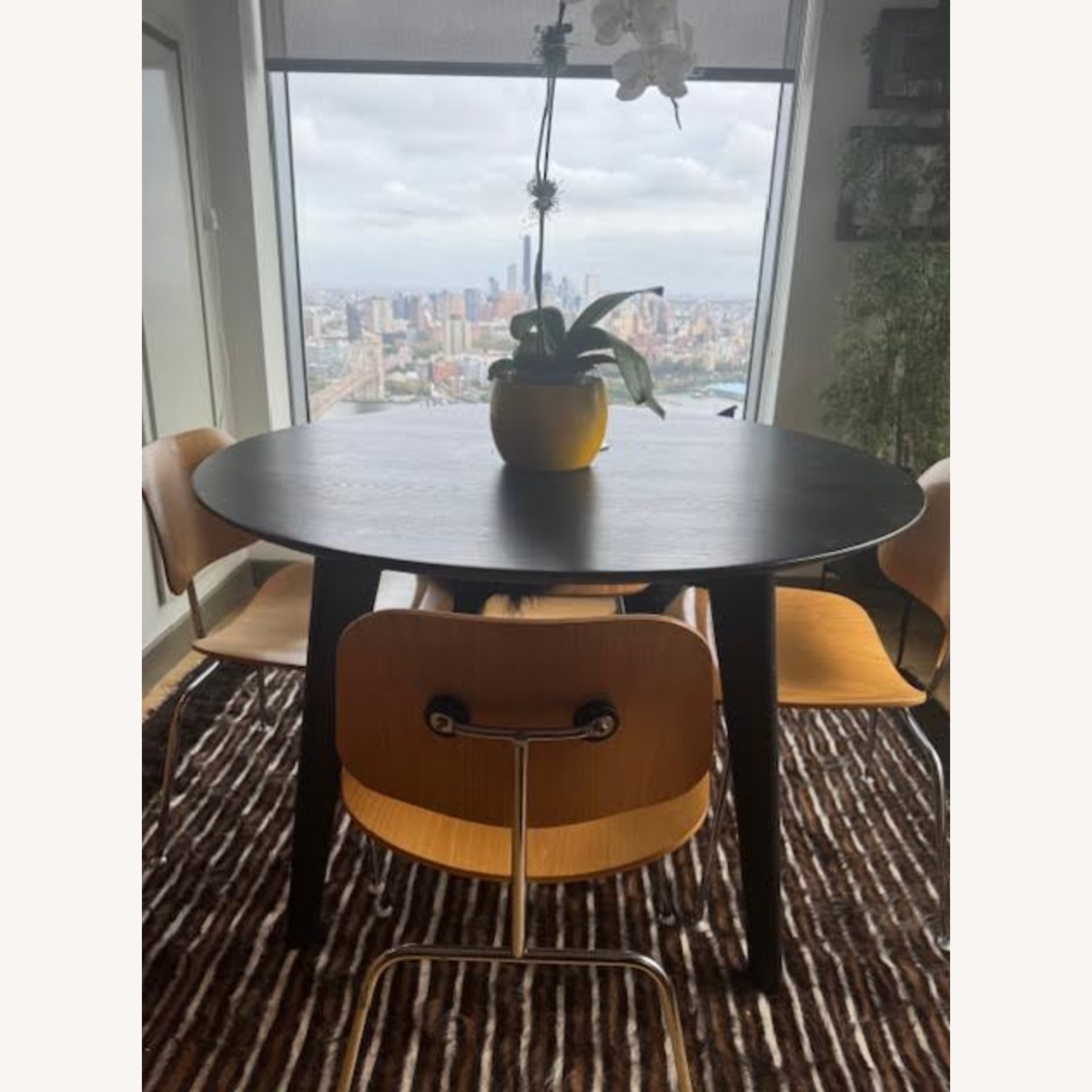 Eames Office Natural Wood Dining Chairs - image-2