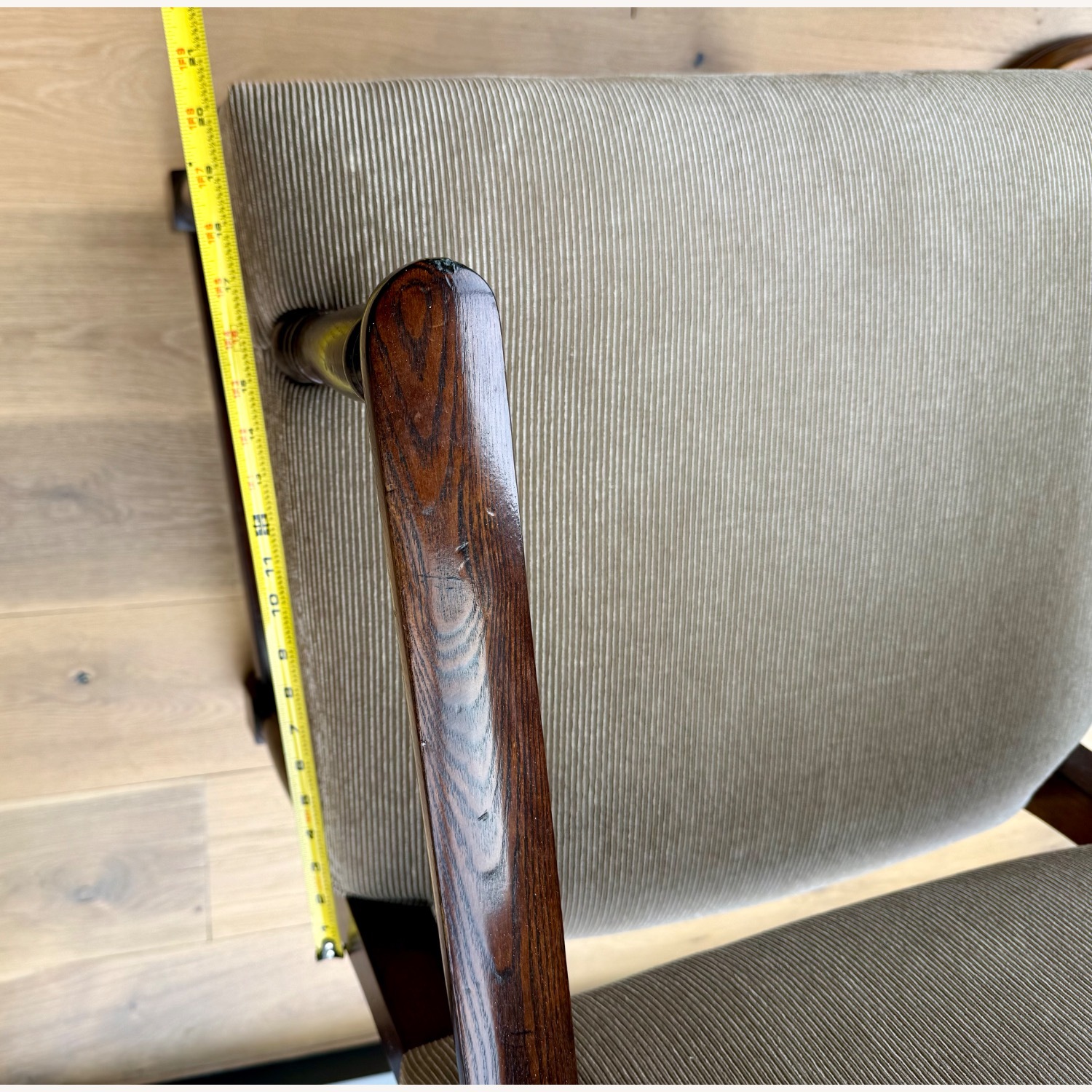 Restoration Hardware  Empire Parsons Light Brown Accent Chairs - image-5