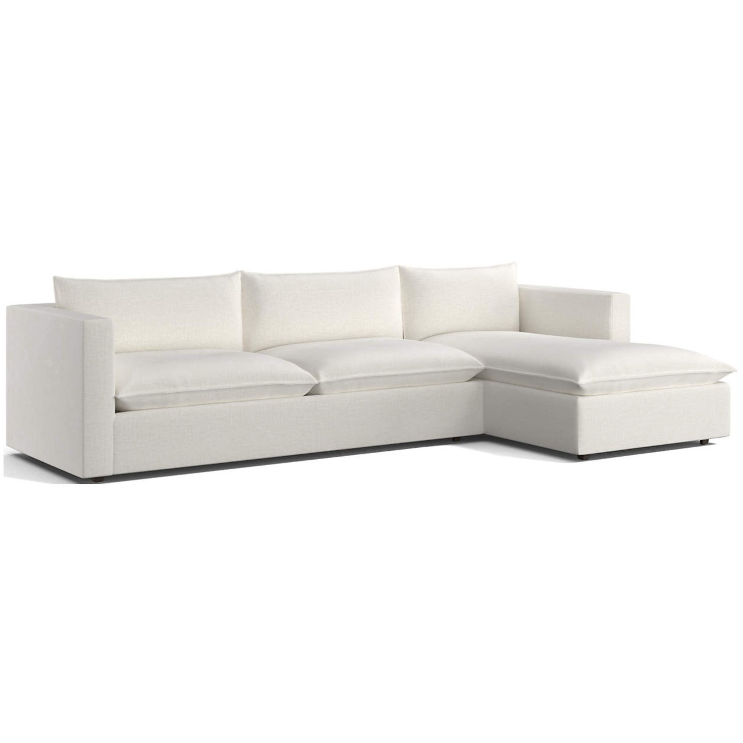 Crate & Barrel Lotus Deep Modular Sectional Sofa - image-0