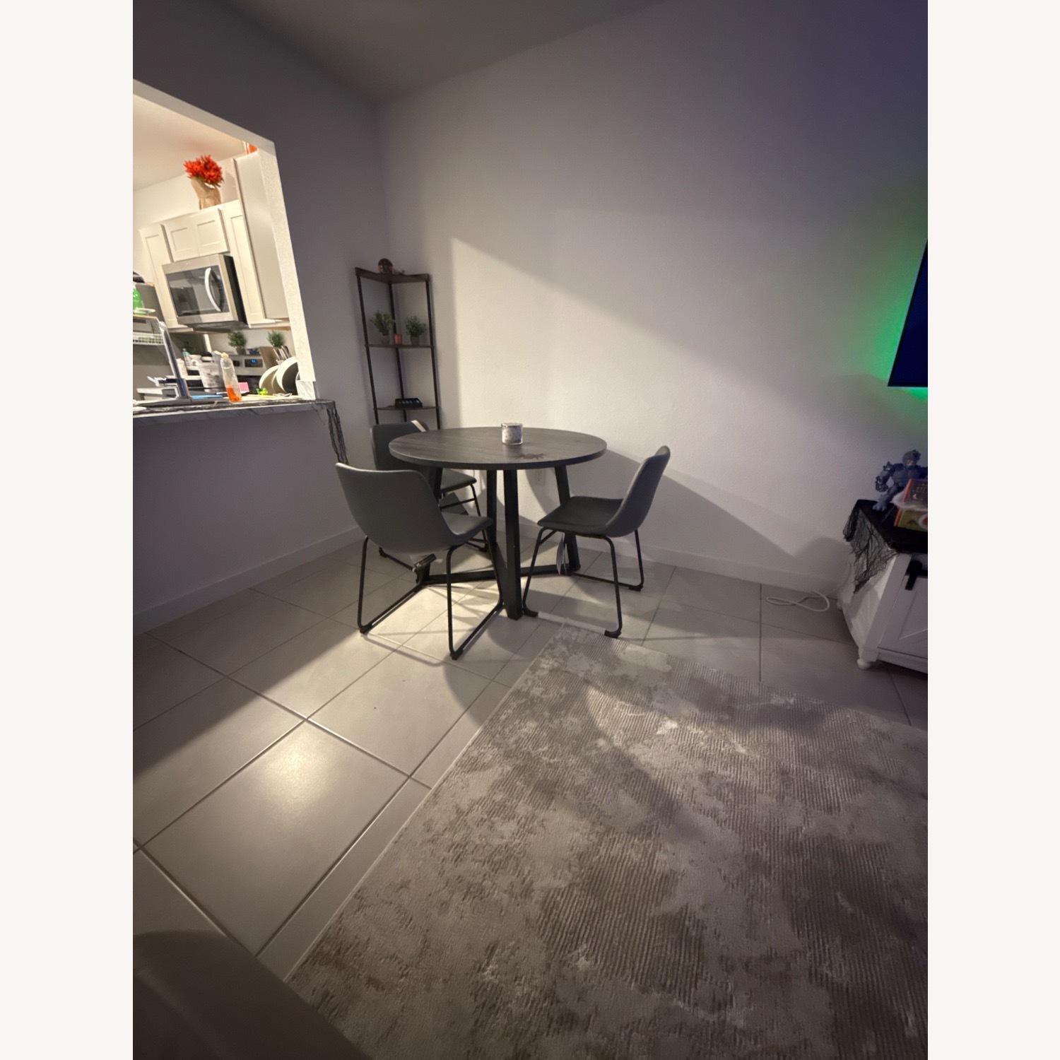 Ashley Furniture Centiar Dark Gray Dining Set - image-2