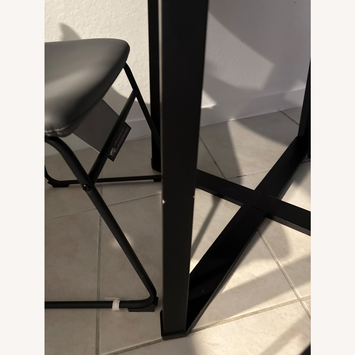 Ashley Furniture Centiar Dark Gray Dining Set - image-5