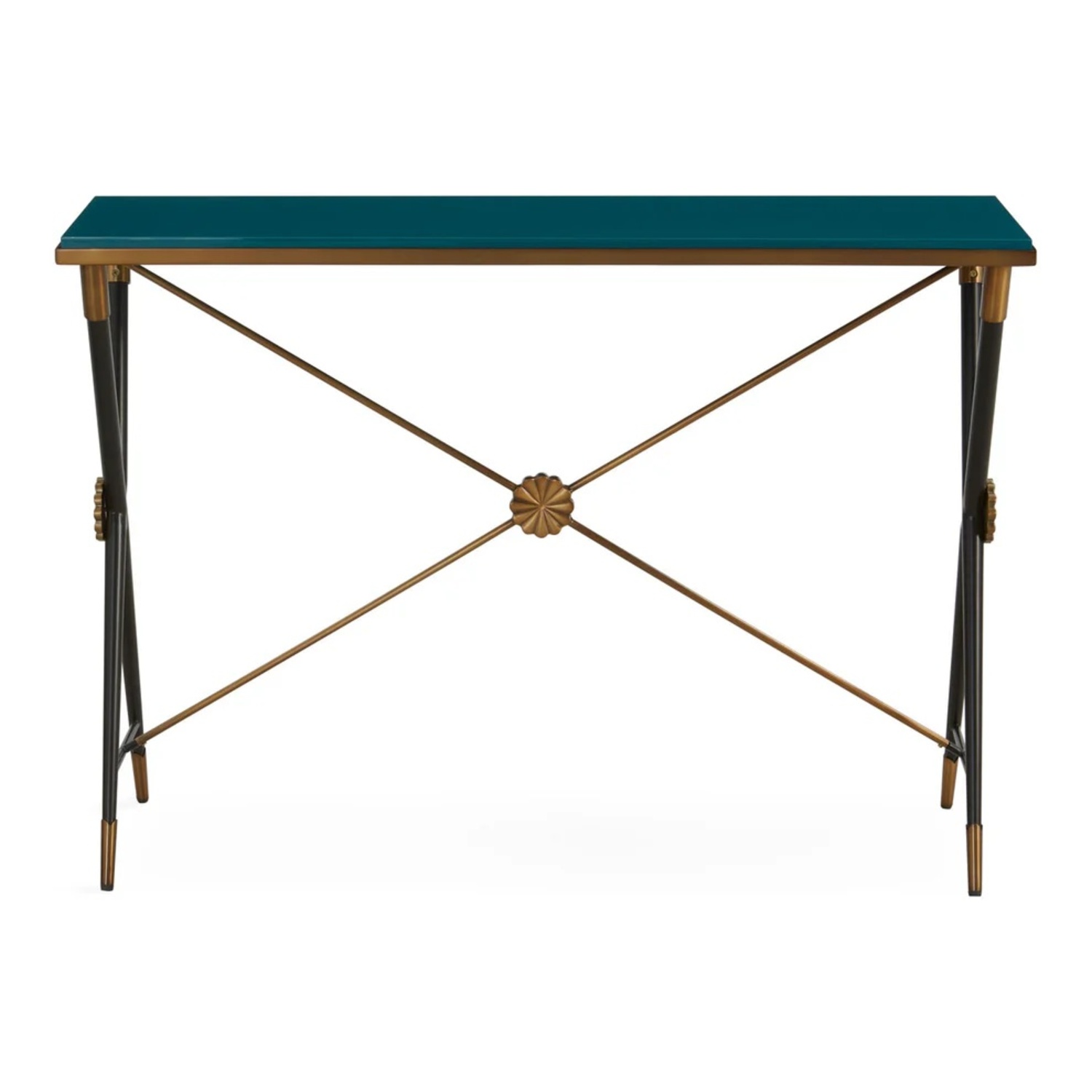 Jonathan Adler Green Metal Side Table - image-5