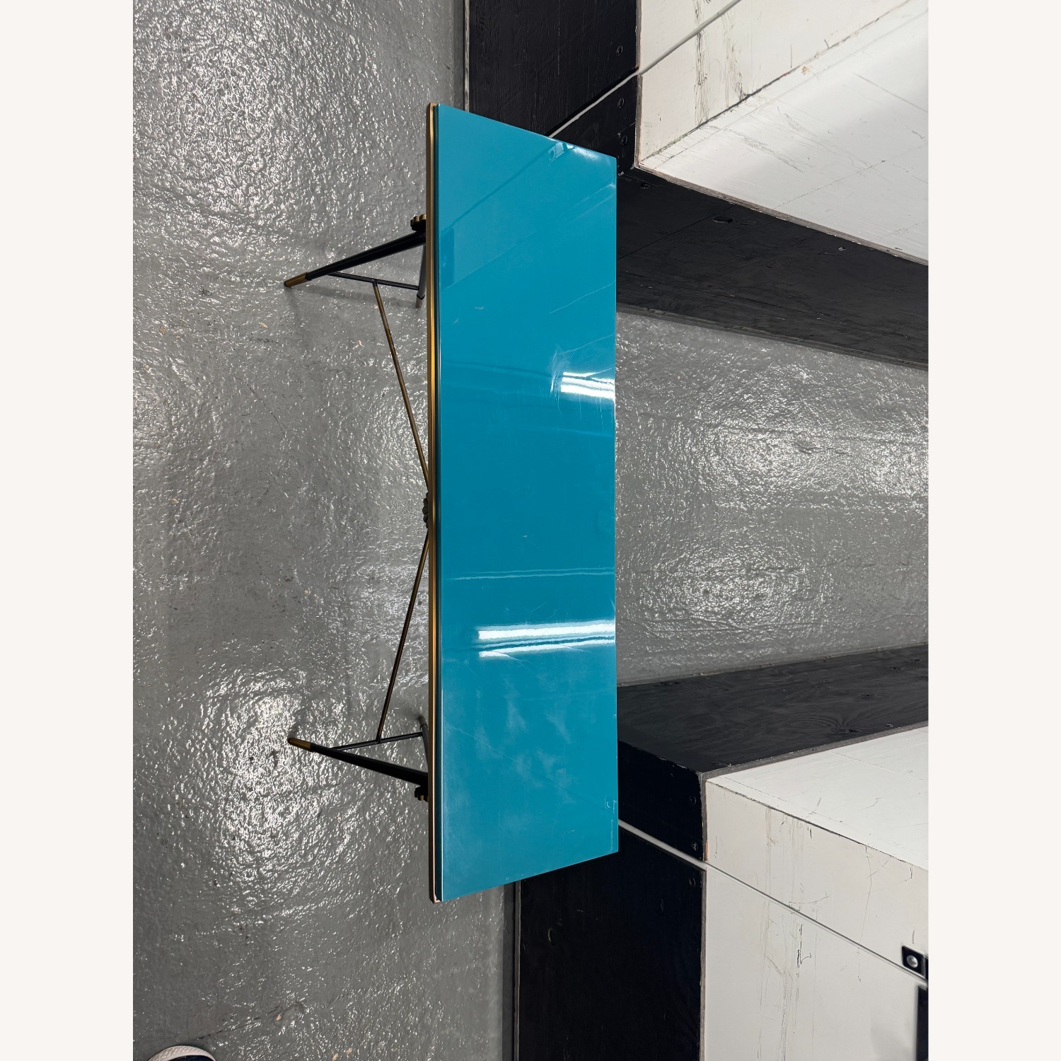 Jonathan Adler Green Metal Side Table - image-4