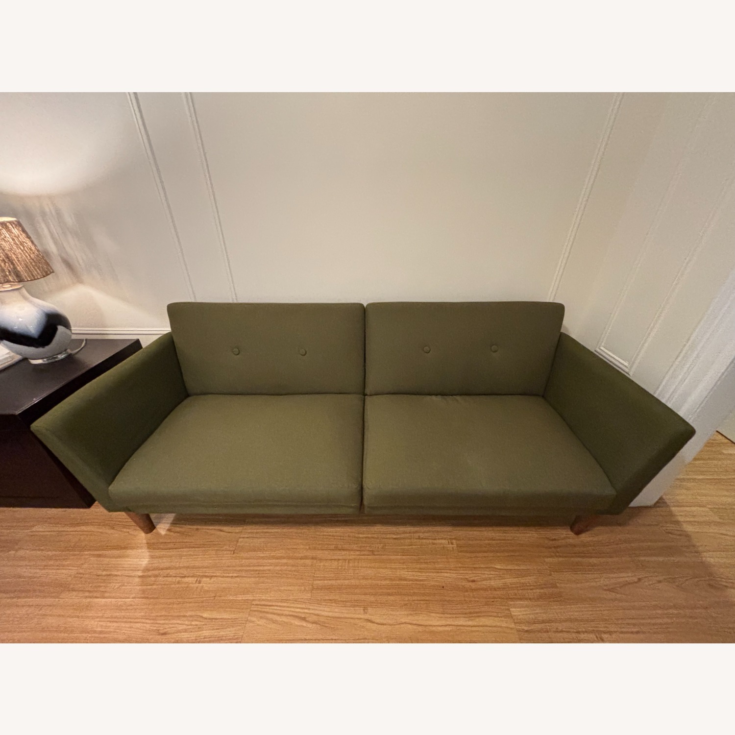 Soft Green 2 Seater Couch - image-2