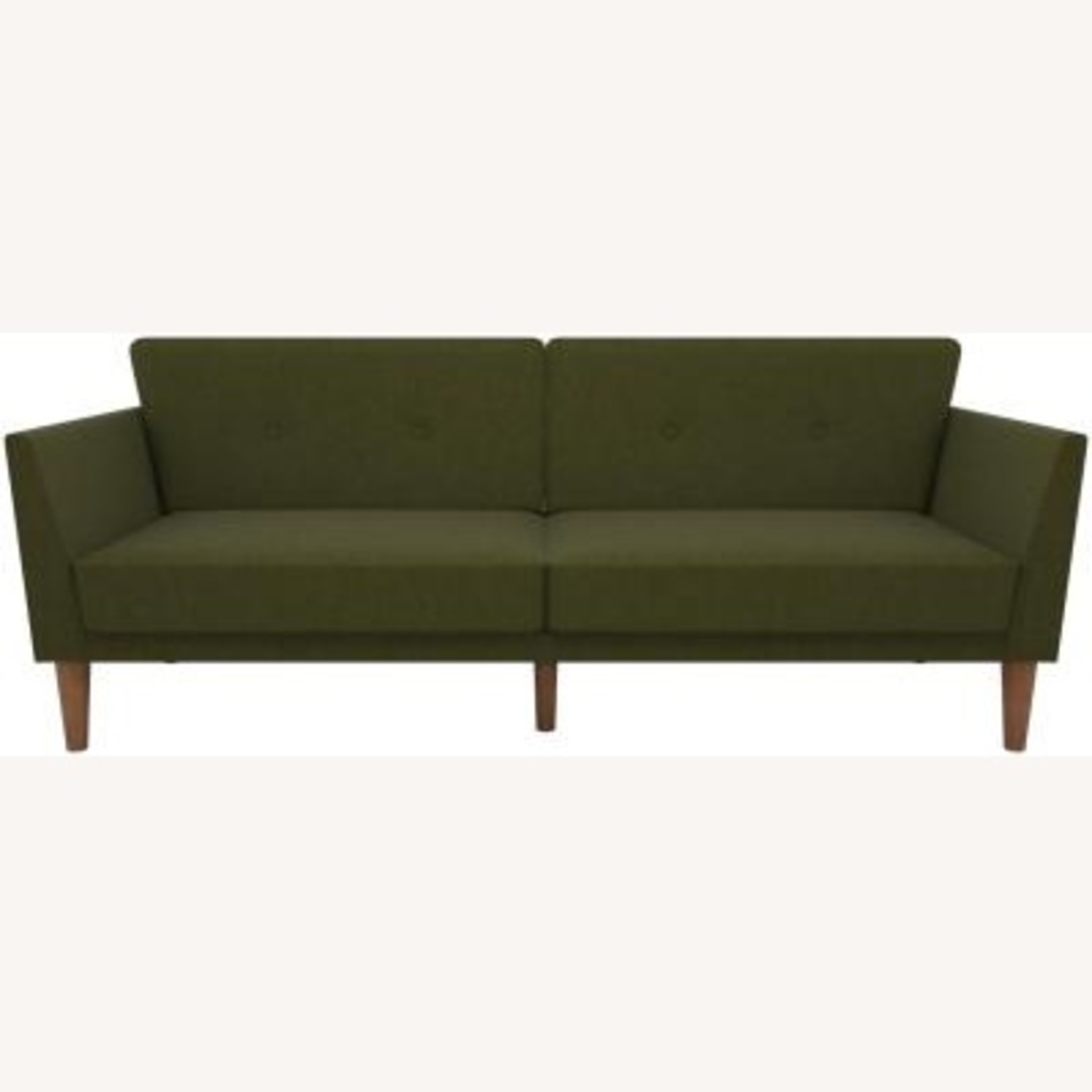 Soft Green 2 Seater Couch - image-0