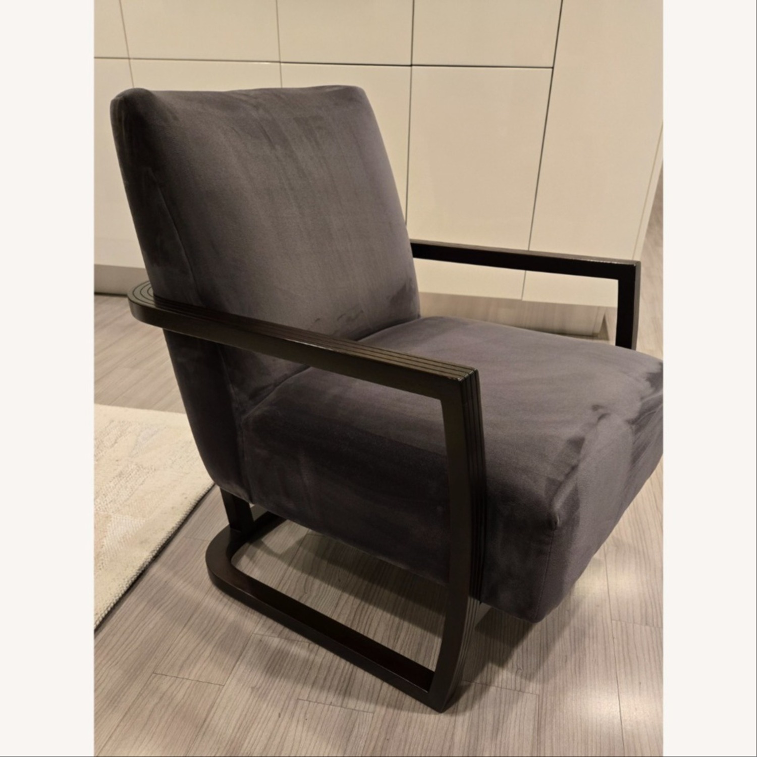 Topanga Walnut Lounge Chair - image-1