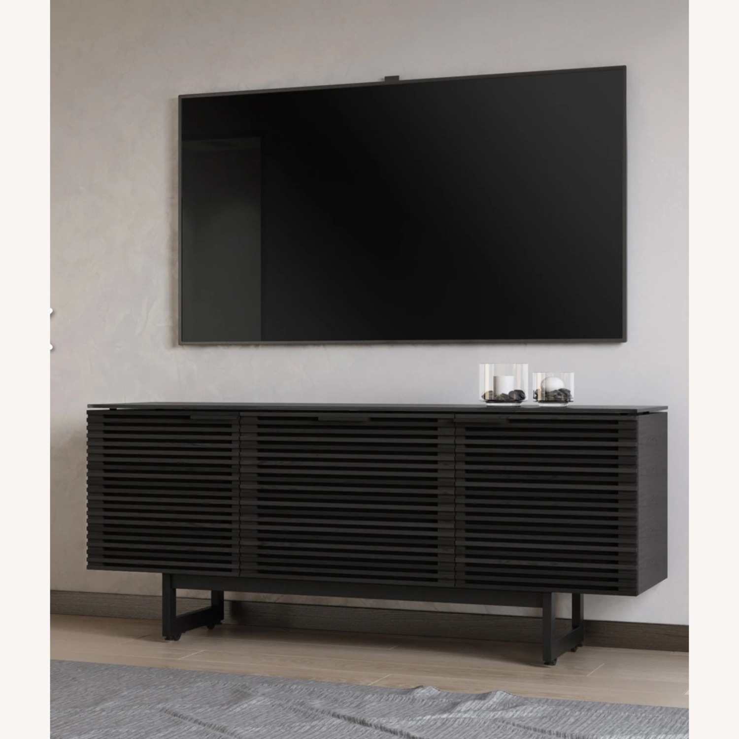 BDI Furniture Black Wood Media Storage - image-1