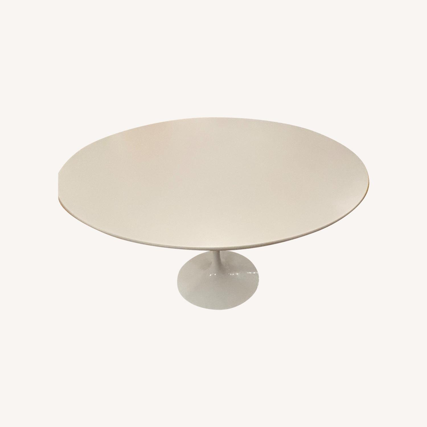 Eero Saarinen White Dining Table - image-0