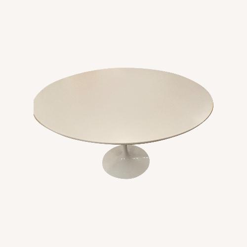 Used Eero Saarinen White Dining Table for sale on AptDeco