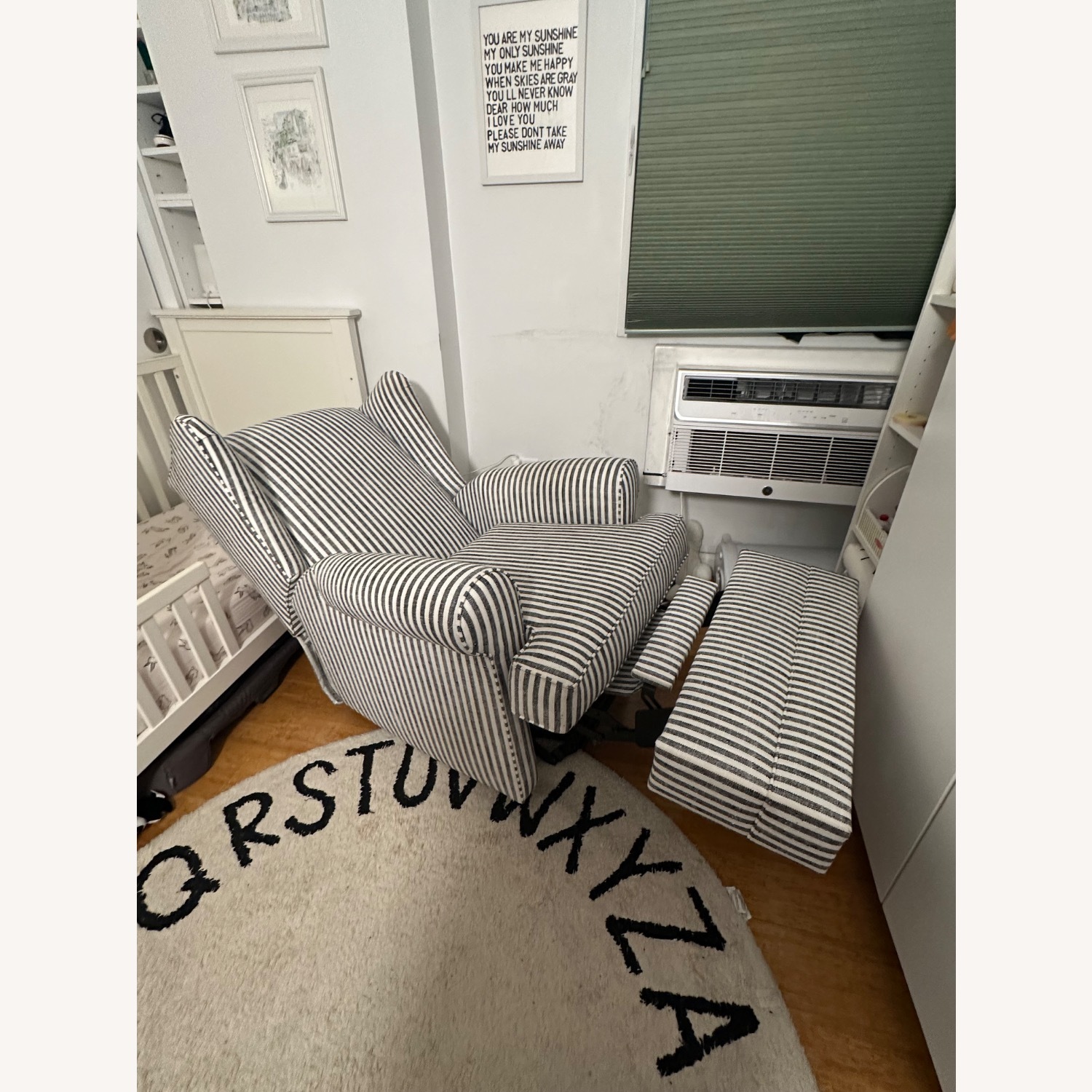 Pottery Barn Kids Wingback Power Recliner Glider - image-3