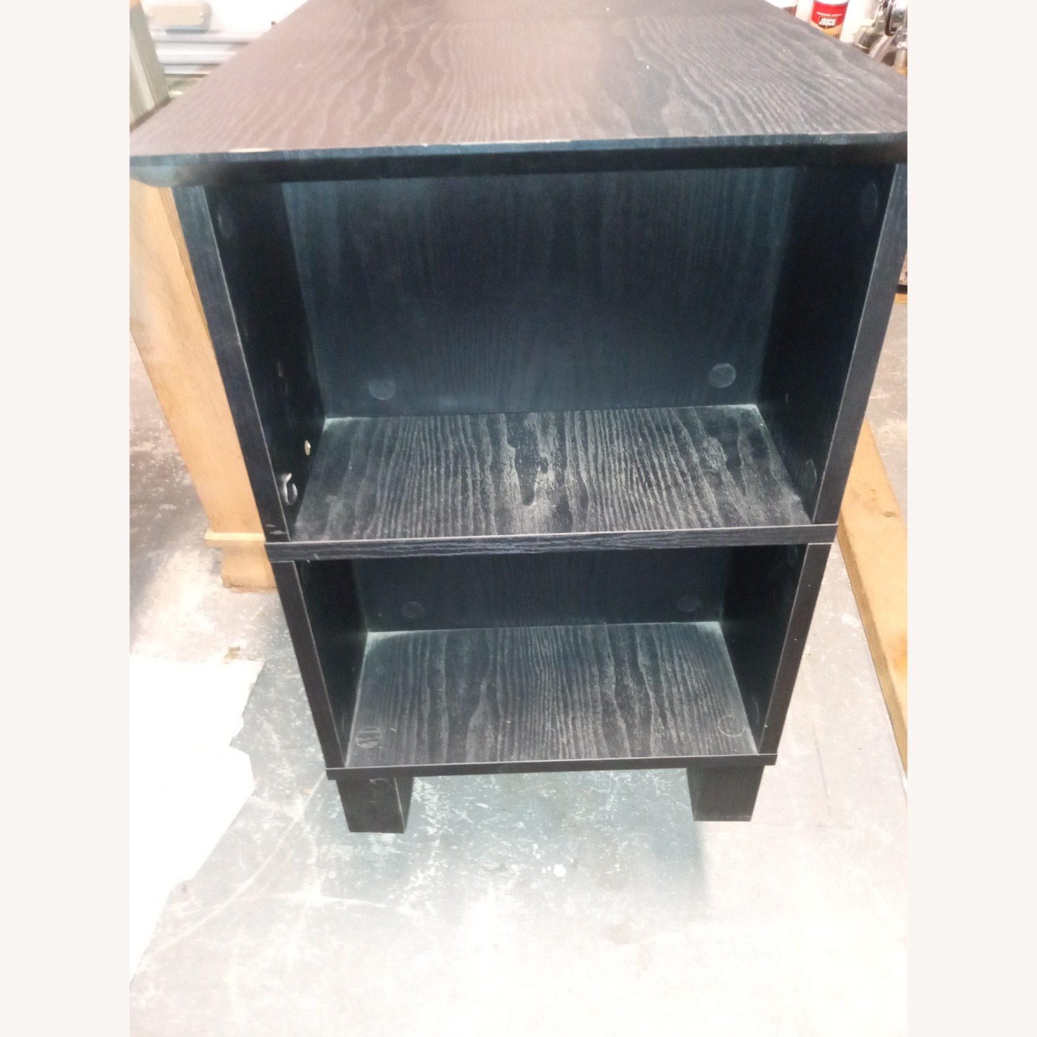 Eden Bridge Designs Black Wood TV Stand - image-4