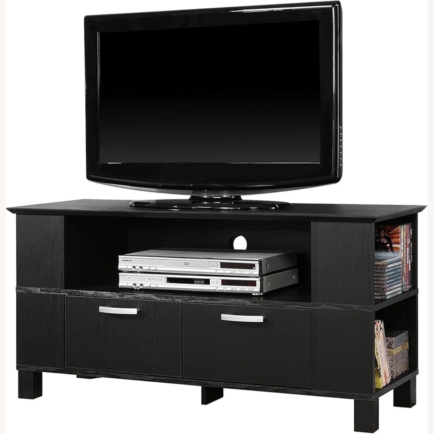 Eden Bridge Designs Black Wood TV Stand - image-6